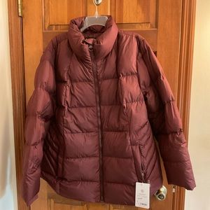 BNWT Athleta Downtown Jacket - size 2X - Decadent Chocolate